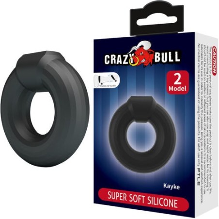 cockring - ring - anneau - hommes - pénis - souple - noir - épais