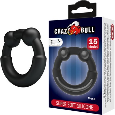 cockring - ring - anneau - hommes - pénis - souple - noir - épais