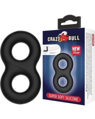 cockring - ring - anneau - hommes - pénis - souple - noir - épais
