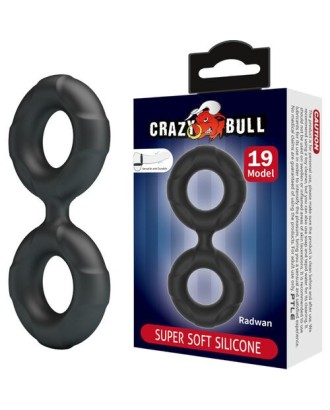 cockring - ring - anneau - hommes - pénis - souple - noir - épais