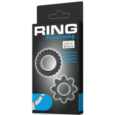 cockring - ring - anneau - hommes - pénis - souple - noir - épais
