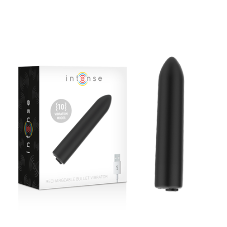 clitoris - femmes - 10 vibrations - rechargeable - puissant - noir