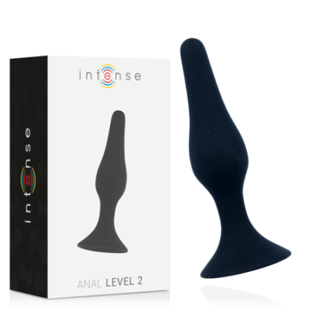 plug - anal - unisexe - silicone - ventouse - S -