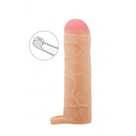 gaine - pénis - hommes - manchon - extension - souple - flexible