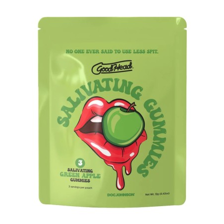 bonbon - pomme verte - préliminaire - bouche - fellation - Gummies  - sex oral - x3