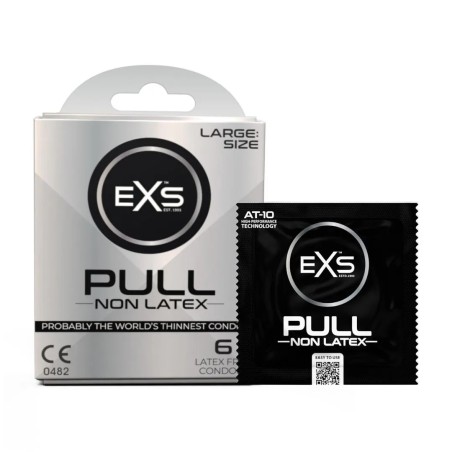 préservatifs - boite - x6 - sans latex - mst - couple - hommes - large - xl