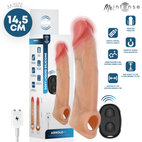 gaine - pénis - vibrante - rechargeable - télécommande - pénis - hommes