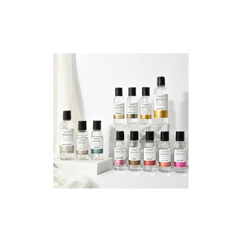 silicone - odeurs - huileux - massage - parfumé - lubrifiant - corps