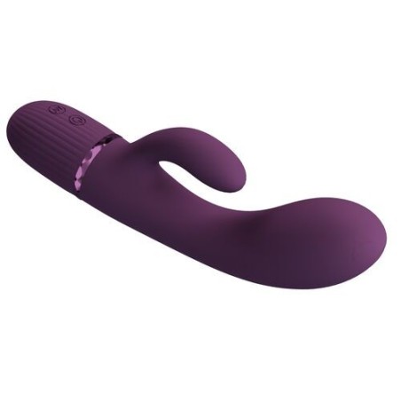 vibromasseur; violet; double stimulation, point g; vaginal; clitoris;