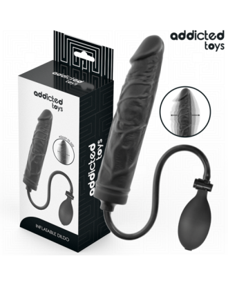 plug - gonflant - silicone - anal - noir - dildo - gode