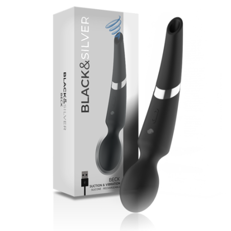 Rechargeable, succion, wand, clitoris, femme