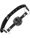 BLACK BREATHABLE BALL GAG
