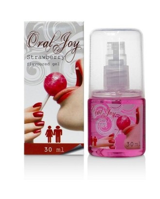 gel; oral; fraise; sexe oral; préliminaires; homme; femme;