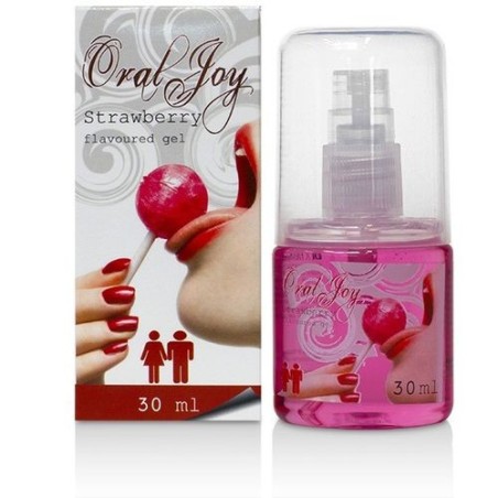gel; oral; fraise; sexe oral; préliminaires; homme; femme;