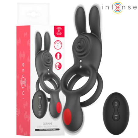 cockring - ring - anneau double - hommes - pénis - souple - noir - épais - testicules - vibrant