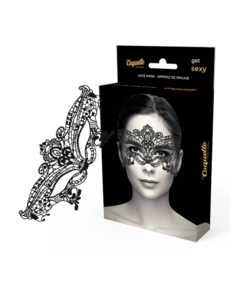 masque; coquette; dentelle; sexy; noir; accesoires