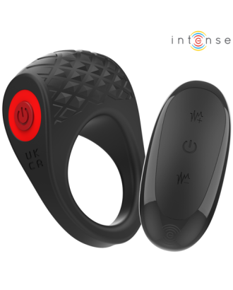 cockring - ring - anneau - hommes - pénis - souple - noir  - vibrant - télécommande