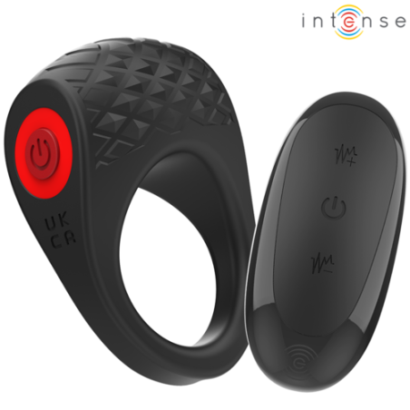 cockring - ring - anneau - hommes - pénis - souple - noir  - vibrant - télécommande