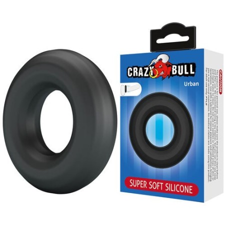 cockring - ring - anneau - hommes - pénis - souple - noir - épais