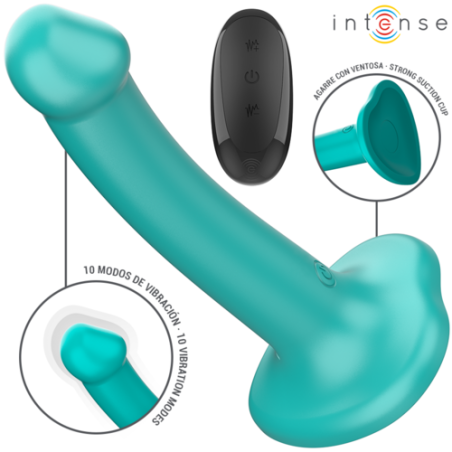 gode - ventouse - réel - silicone - dildo - vibrant - télécommande - rechargeable