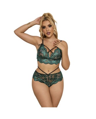 ensemble - sexy - dentelle - femme - lingerie