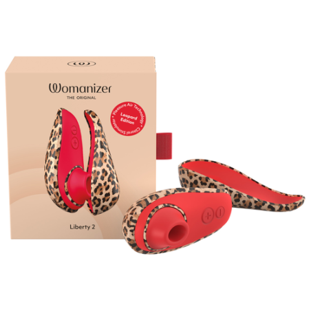 stimulateur - clitoris - vibrant - air pulsé - air brassé - rechargeable - léopard