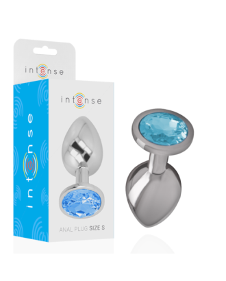 rosebud; plug; bijou; anal; strass; pierre; verre; cristal; bleu