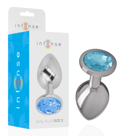 rosebud; plug; bijou; anal; strass; pierre; verre; cristal; bleu